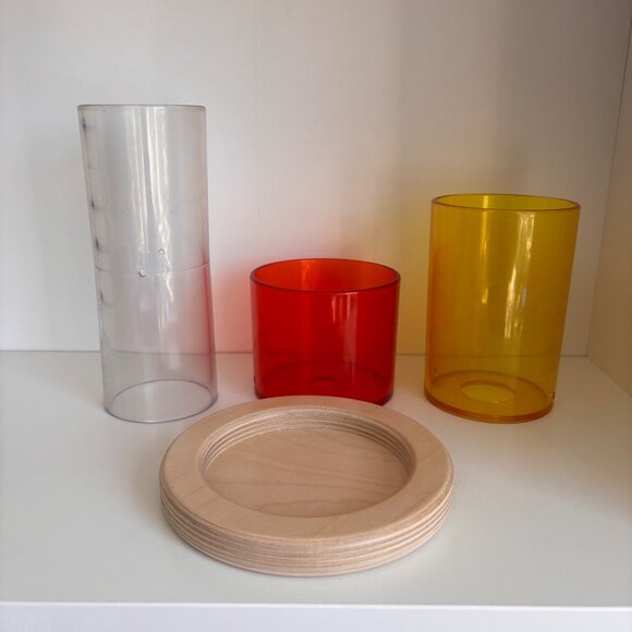 Lovevery Explorer Baby Development Toy Transparent Tube Tower Montessori - Picture 2 of 3